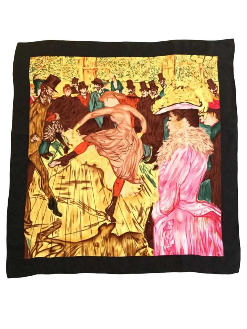 Henri Toulouse Lautrec Scarf - Moulin Rouge - Art